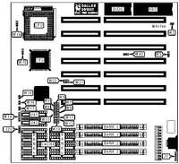 MICRONICS COMPUTERS, INC. &nbsp; MINI 486 SYSTEM BOARD